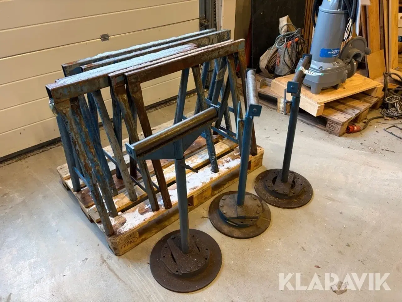 Billede 1 - Rotering bukke & nomal bukke jern