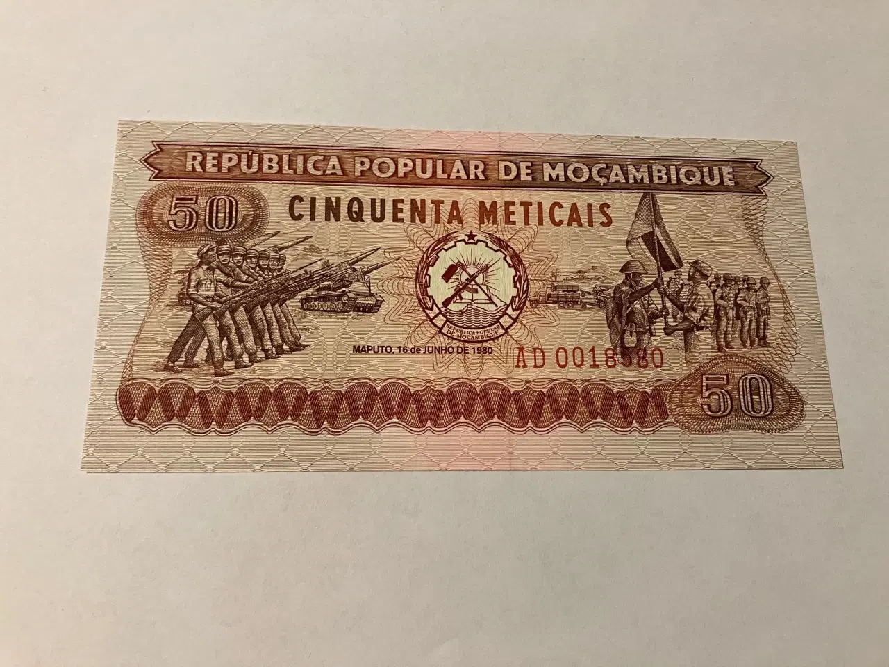 Billede 1 - 50 Meticais Mozambique