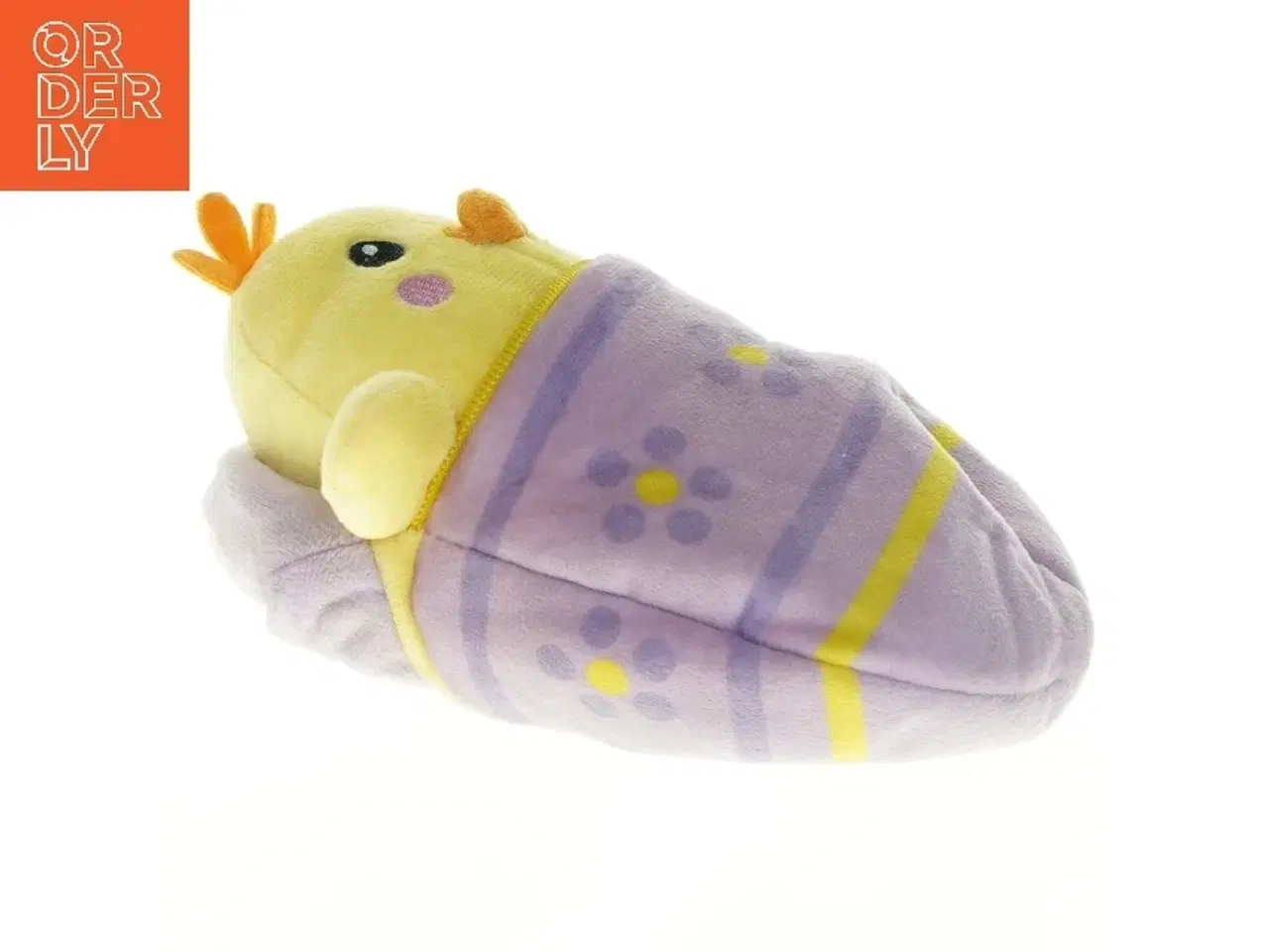 Billede 3 - Påskekylling i sovepose (str. 18 x 13 cm)
