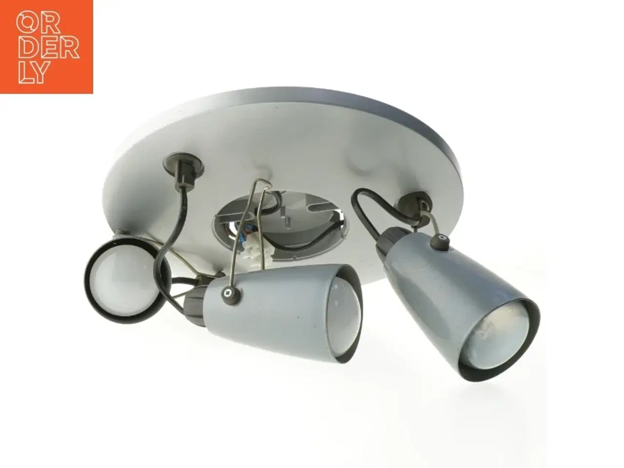 Billede 1 - Loftspotlampe (str. 11,5 og Ø 26 cm)