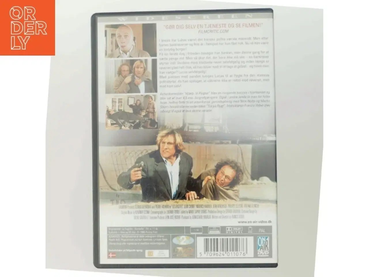 Billede 3 - Hjælp - vi flygter (1986) [DVD] med Gerard Depardieu (DVD)