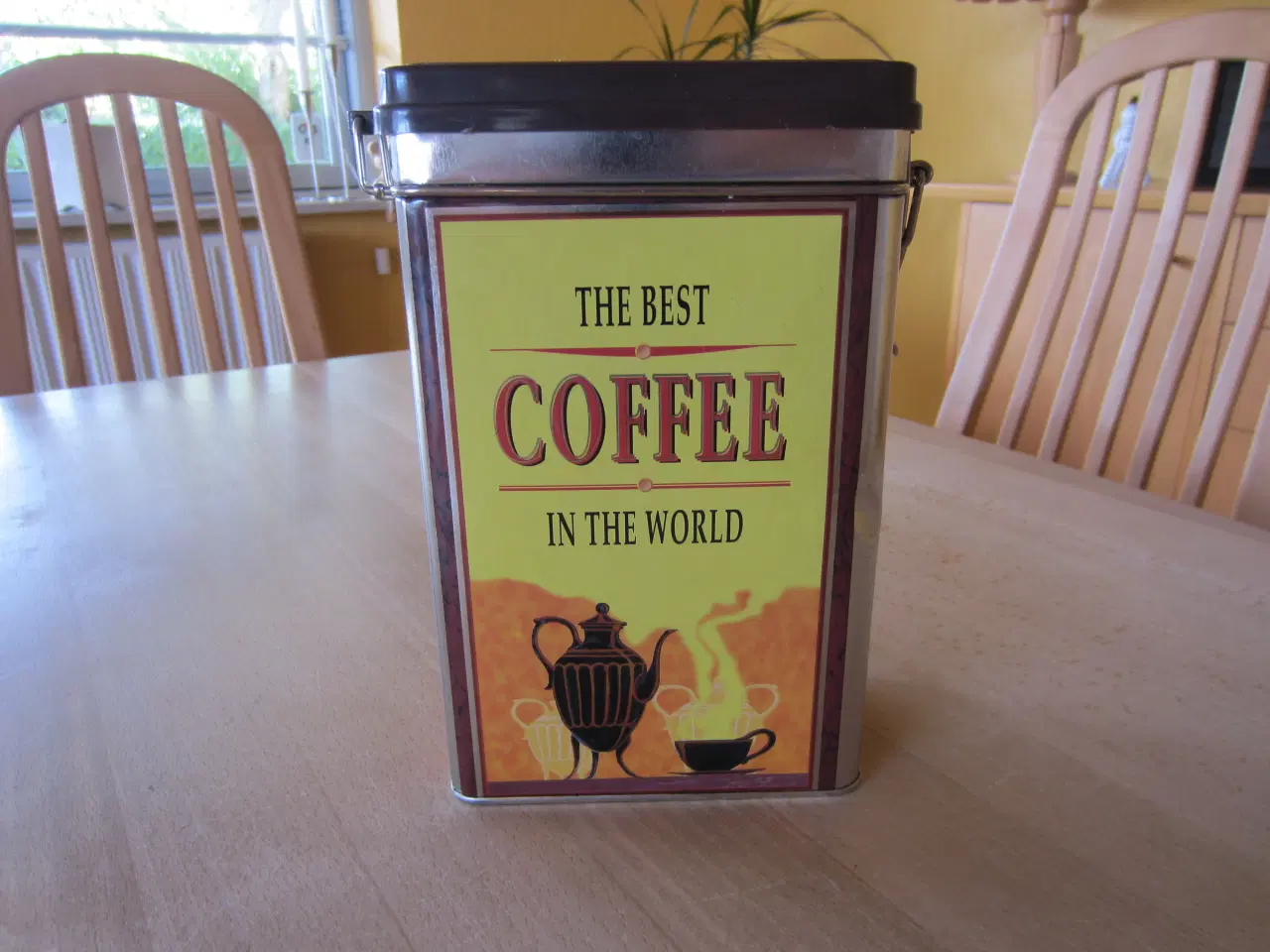 Billede 1 - Flot kaffedåse - Retro