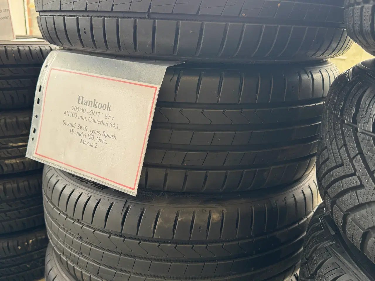 Billede 4 - Sommer Dæk 17" med org Suzuki Alufælge