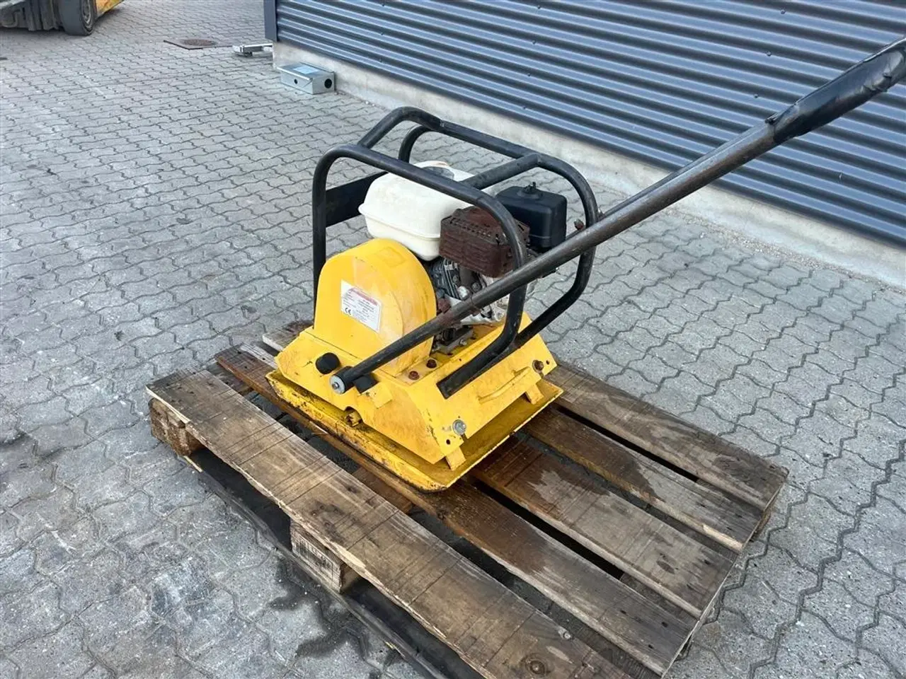 Billede 7 - - - - 90kg pladevibrator med Honda motor