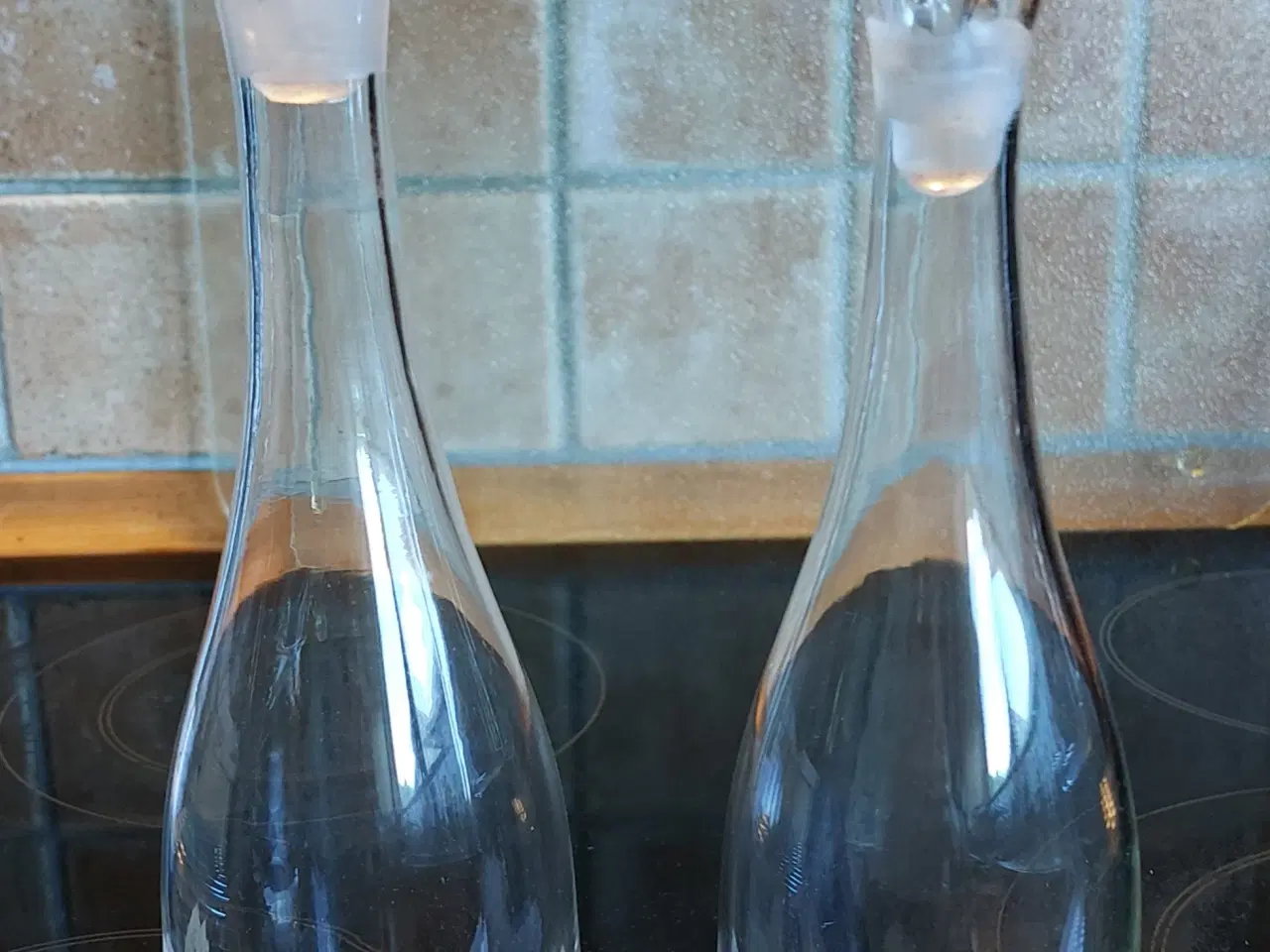 Billede 1 - 3 ANTIKKE KARAFLER - ca: år 1910 - samlet pris !!