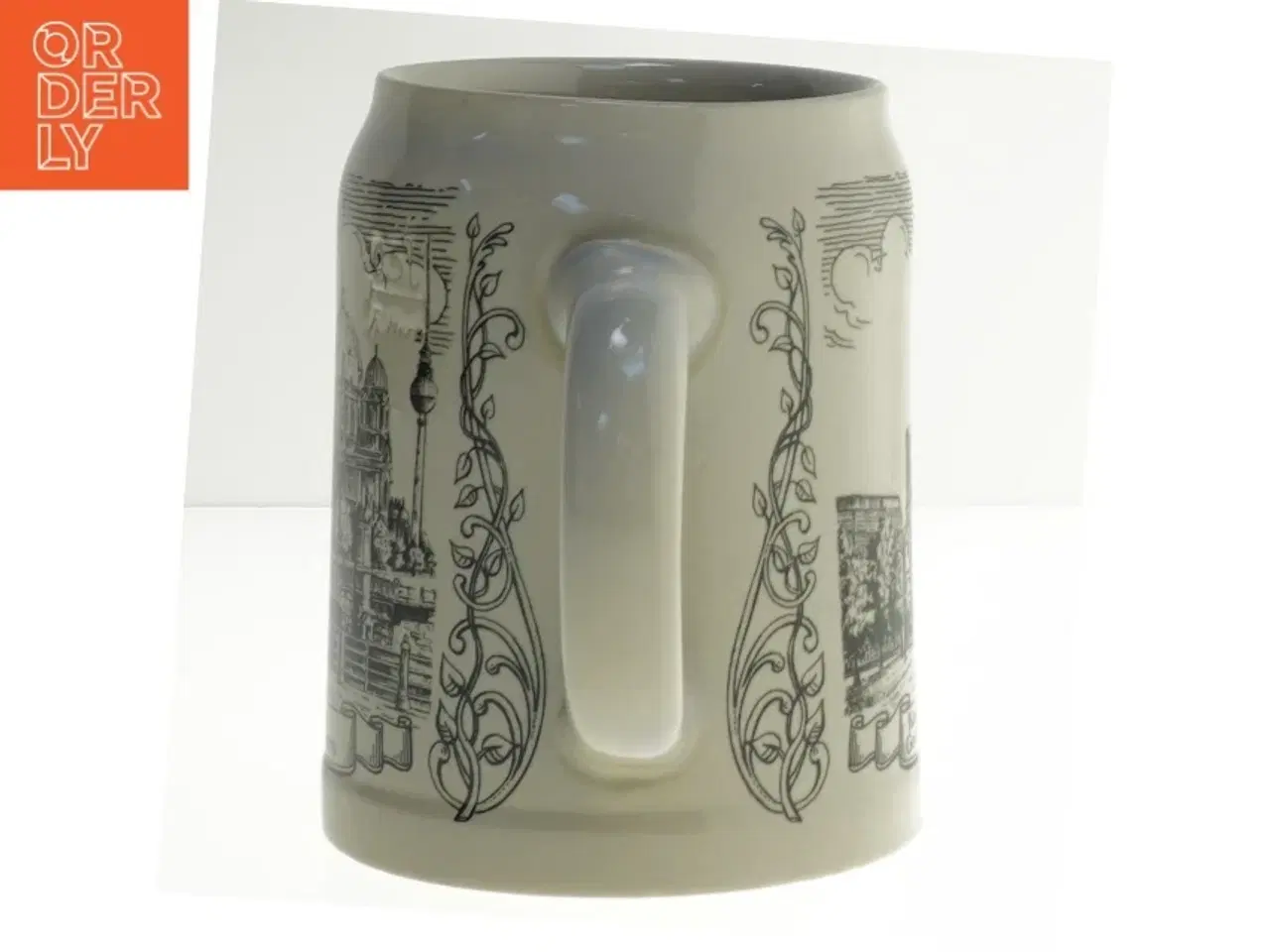 Billede 2 - Keramisk krus med tysk motiv fra Schmid (str. 13 cm)