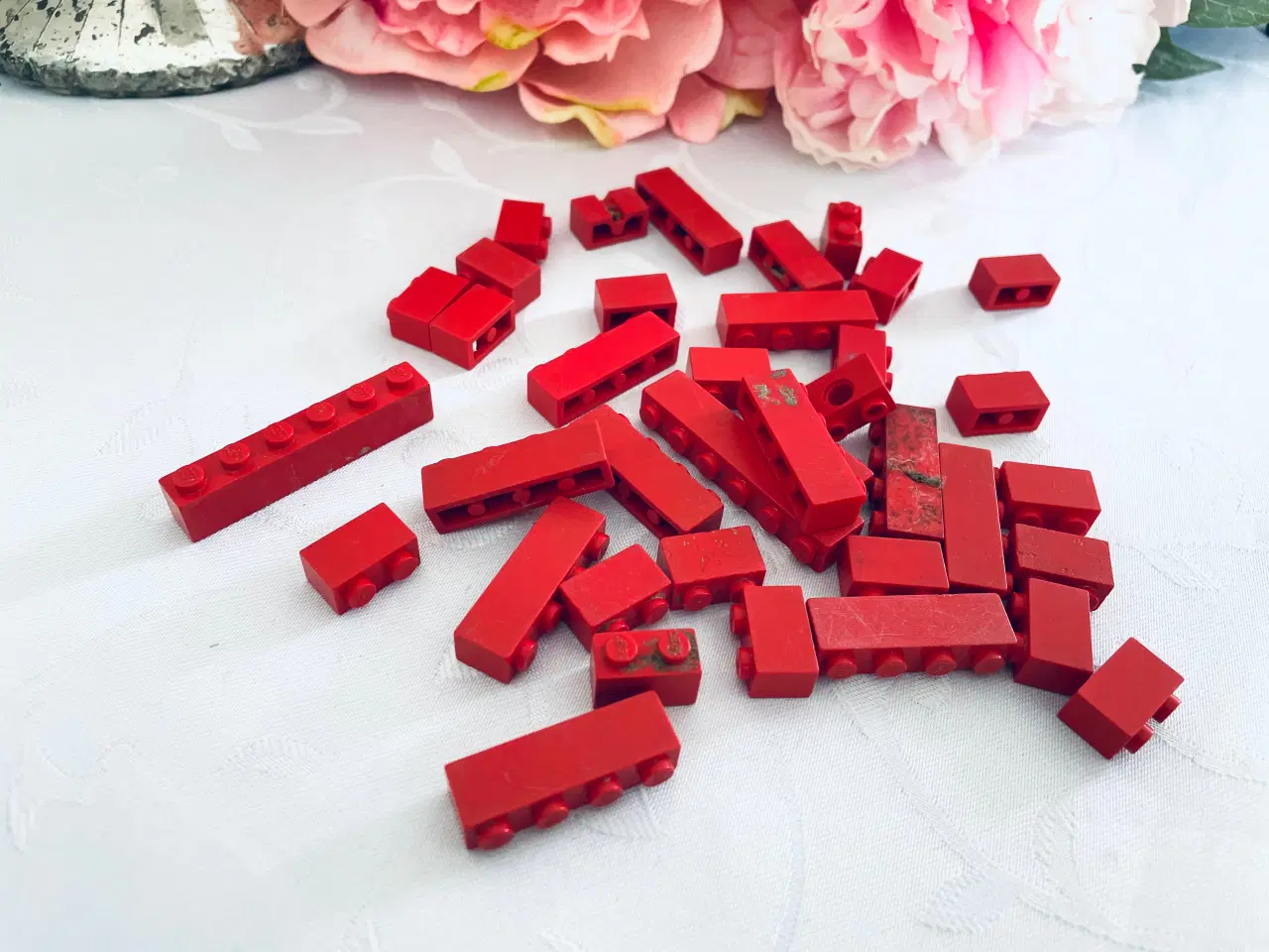 Billede 1 - Lego blandet rød