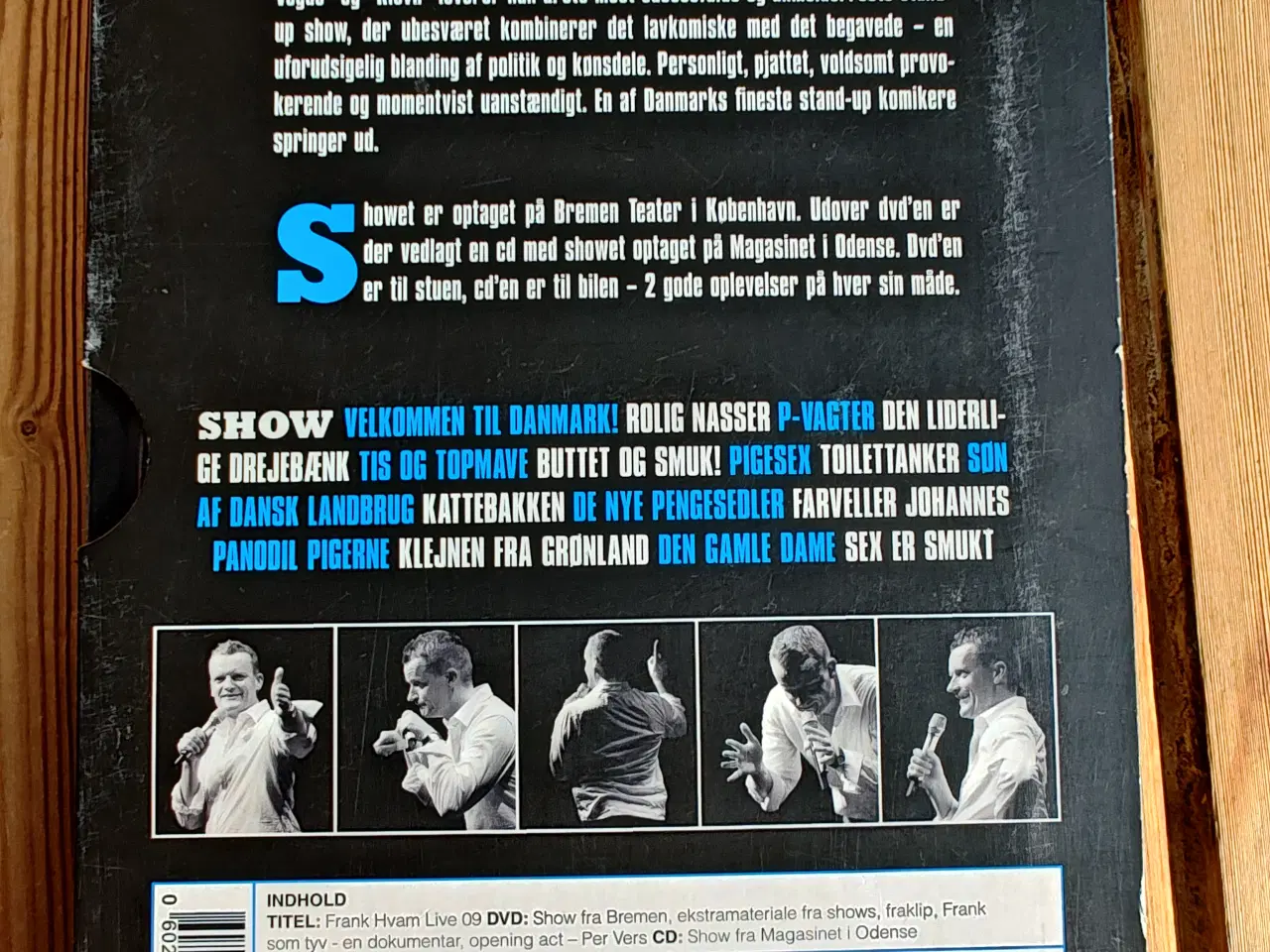 Billede 2 - Live 09 Frank Hvam DVD