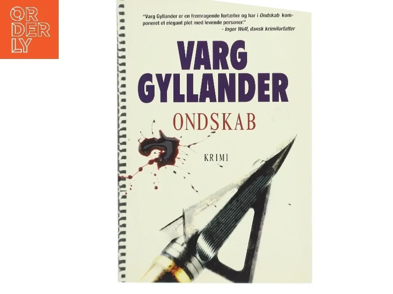 Billede 1 - Ondskab af Varg Gyllander (Bog)