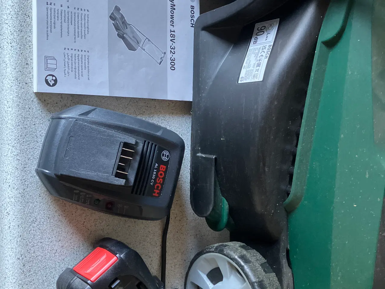 Billede 2 - Bosch elplæneklipper