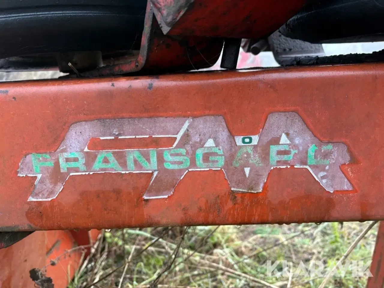 Billede 7 - Afretter/skrabeblad Fransgård GT210