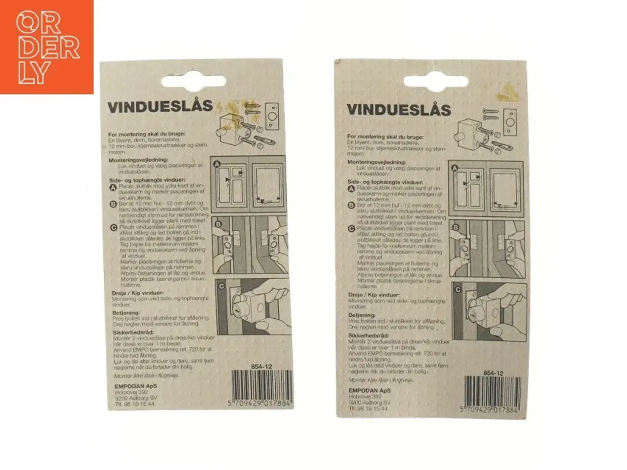 Billede 2 - Vindueslås Sæt fra Empo