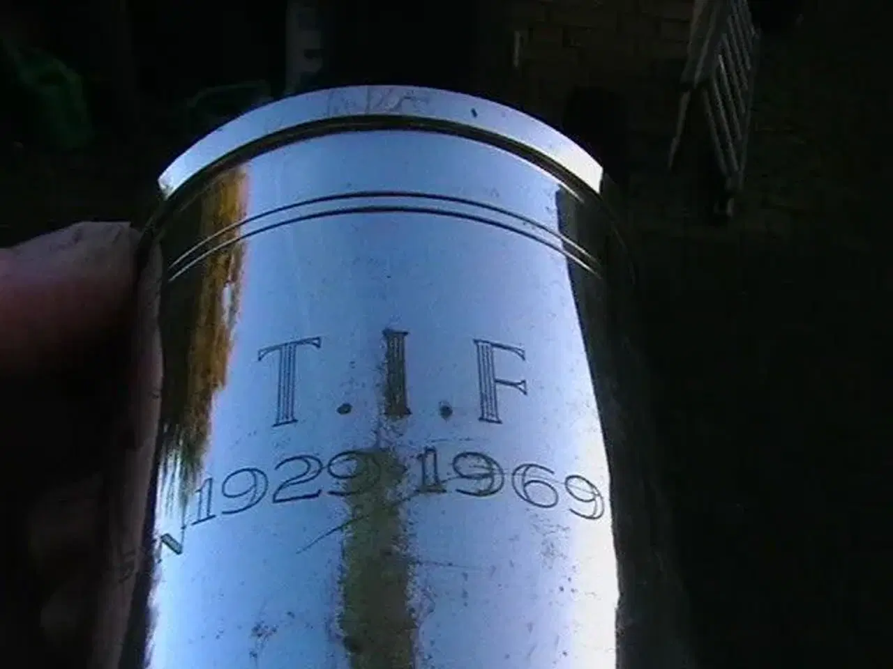 Billede 4 - Pokal fra T.I.F. 1929-1969.