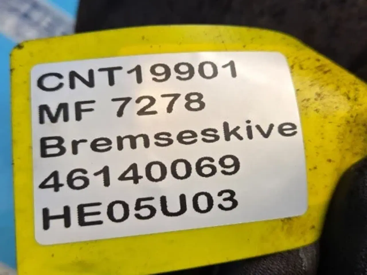 Billede 12 - Massey Ferguson 7278 Bremseskive 46140069