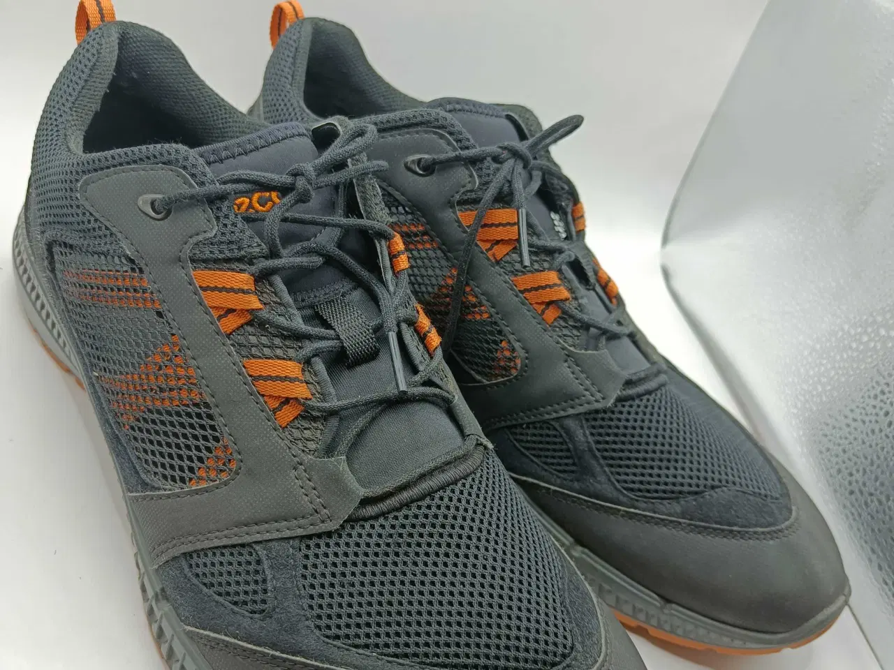 Billede 11 - Ecco sort læder sko 45str 