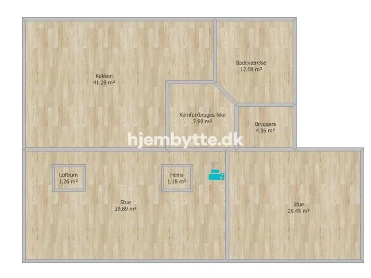 Billede 14 - Hjembytte - Værnedamsvej