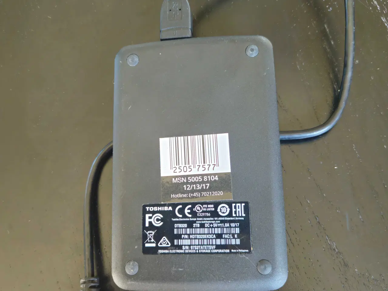 Billede 3 - Toshiba Canvio Basic 2 Tb External Hard Drive, bla
