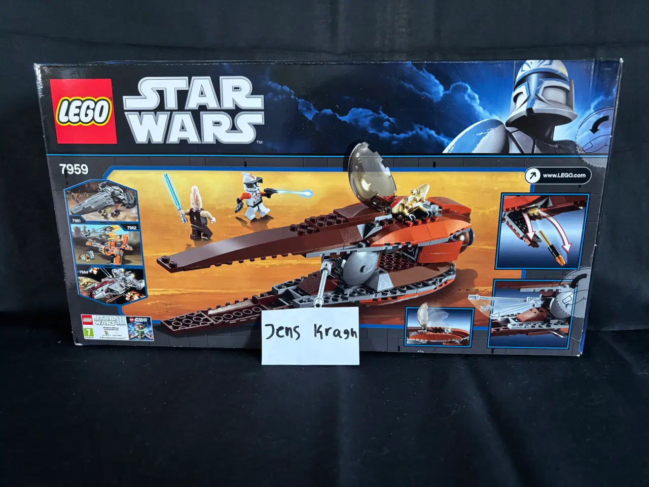 Billede 2 - Lego Star Wars Geonosian Starfighter 7959 Uåbnet 