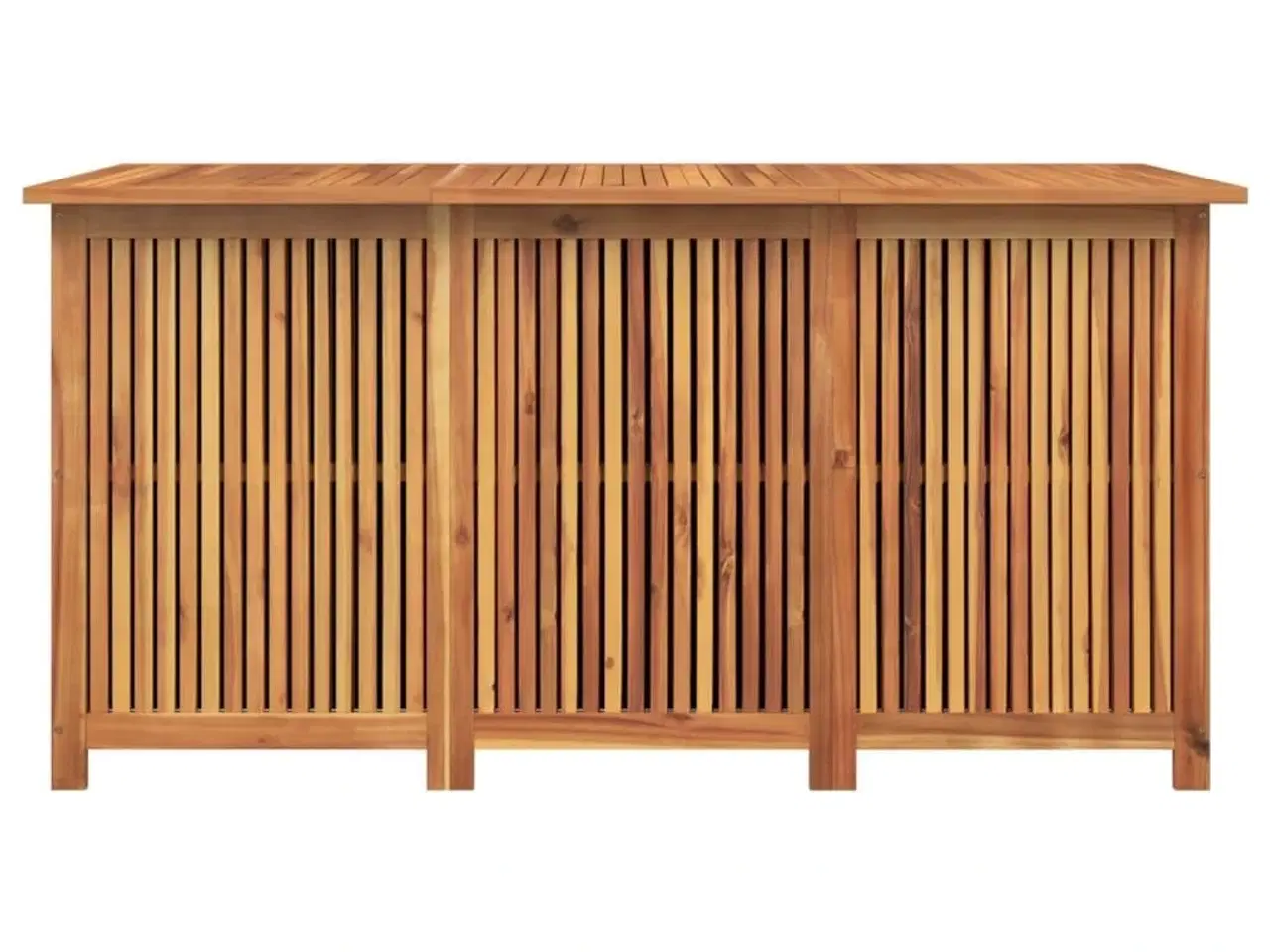Billede 5 - Opbevaringsboks til haven 150x80x75 cm massivt akacietræ