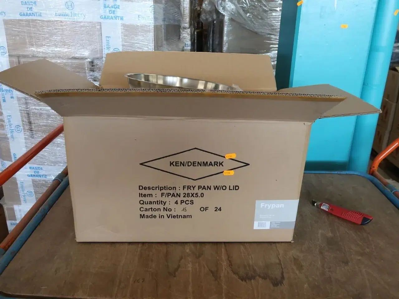 Billede 4 - 2 kasser (4 pr. stk.) Stegepander DIETA HERES  Menigo