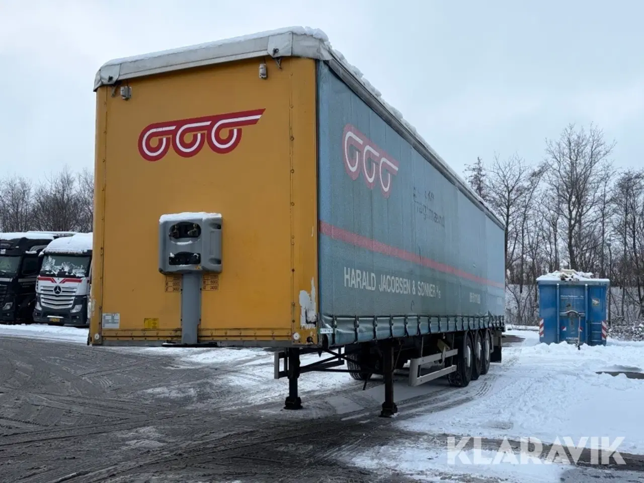 Billede 1 - Sættevogn FRUEHAUF T36C18