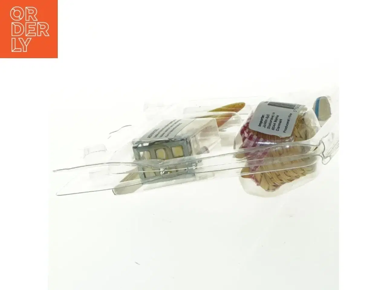 Billede 2 - Dukkehus tilbehørssæt (str. 5x3 cm)