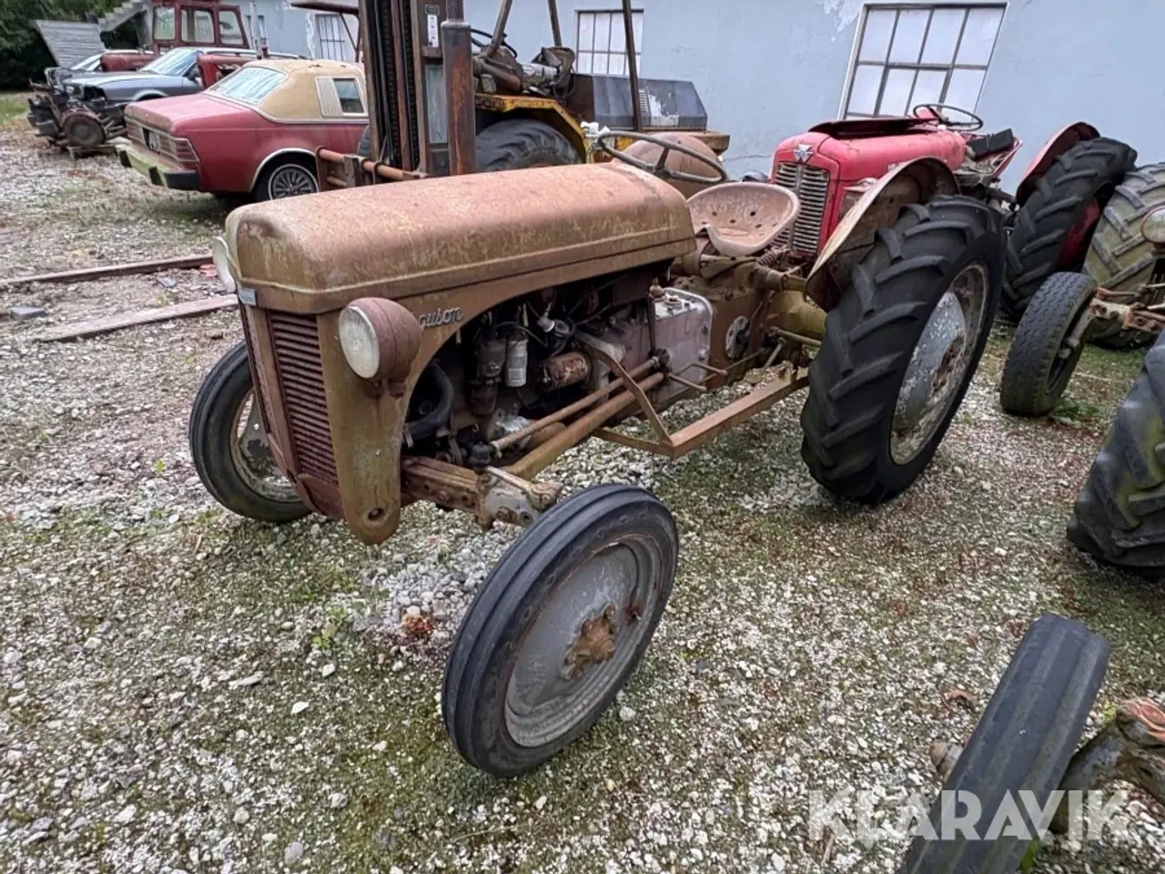 Billede 1 - Veterantraktor Massey-Ferguson