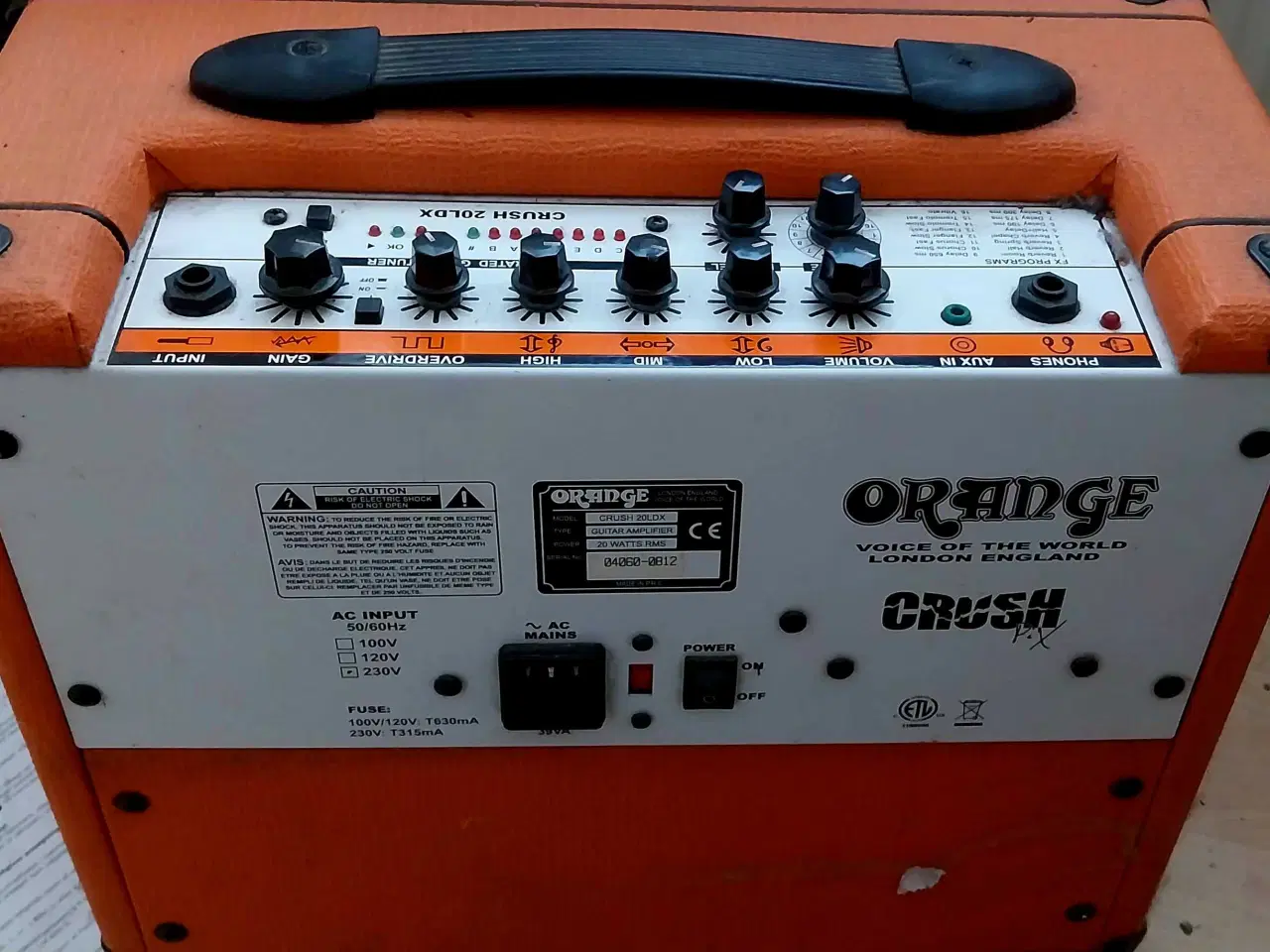 Billede 4 - Samick elguitar & orange forstærker 