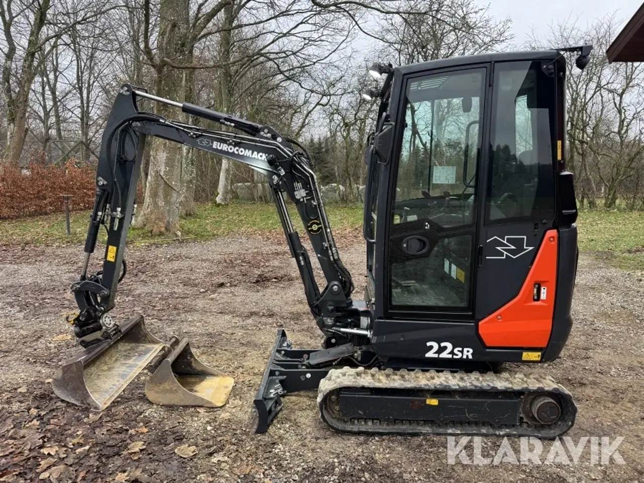 Billede 8 - Gravemaskine Eurocomach 22 SR med skovle