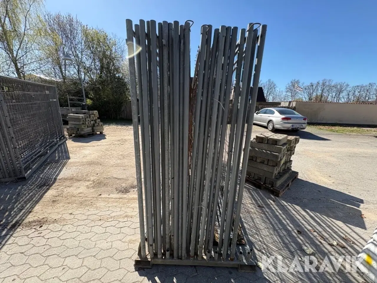 Billede 4 - Byggepladshegn 21 styk og fødder 32 styk