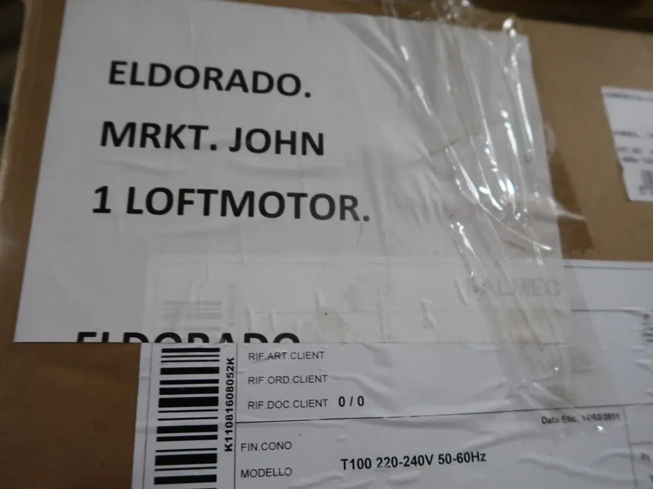 Billede 4 - Ekstern motor FALMEC KACL 791 41 F