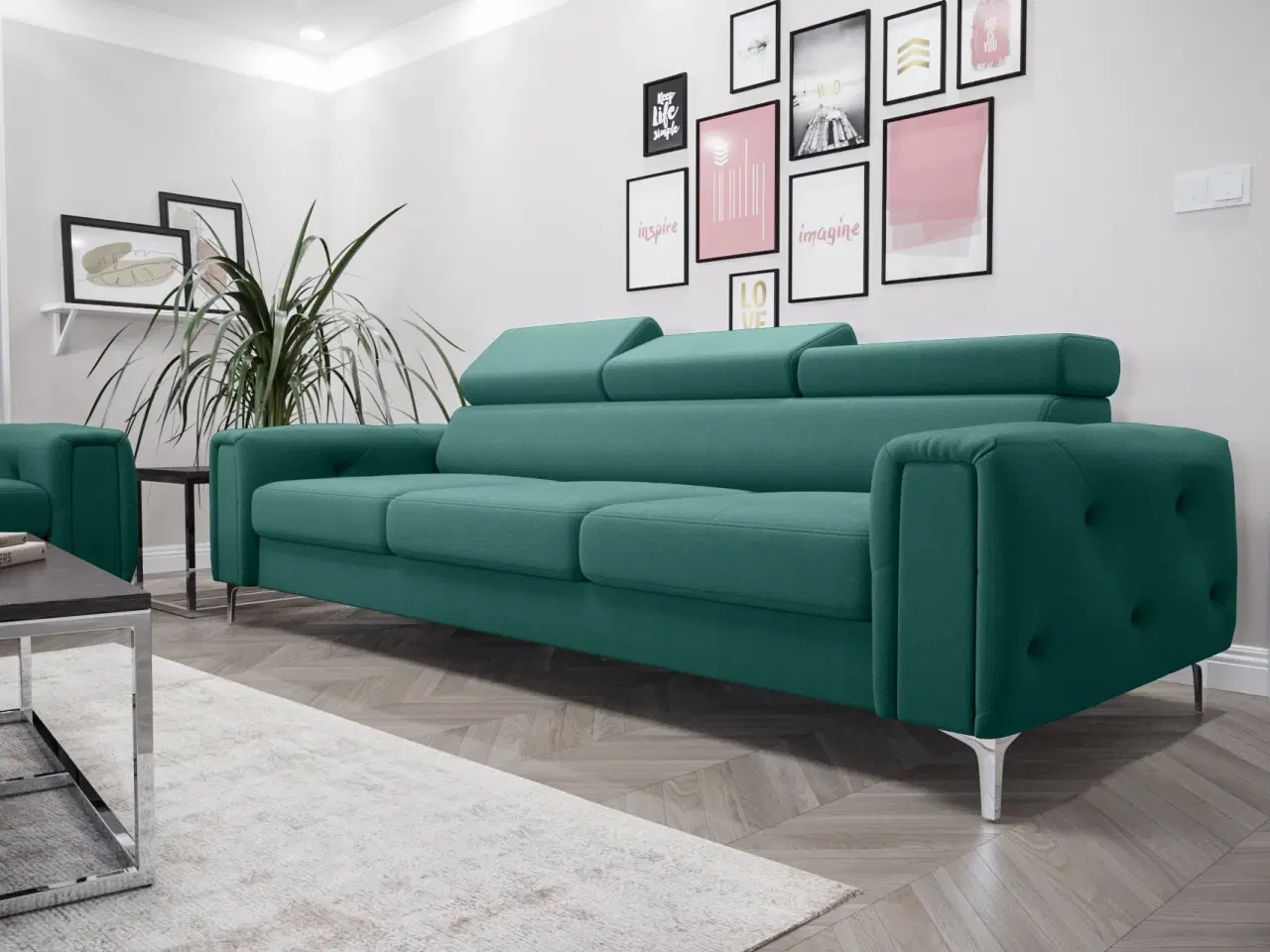 Billede 4 - ORIONIS III 3-personers SOFA 255 CM