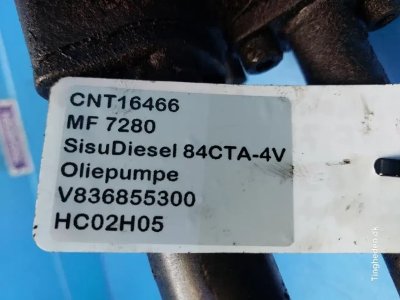 Billede 15 - SisuDiesel 84CTA-4V Oliepumpe V836855300