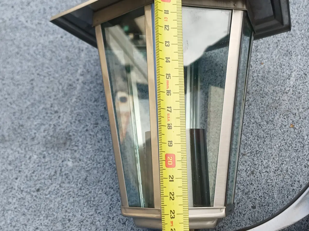 Billede 2 - Udendørs lampe i rustfri stål