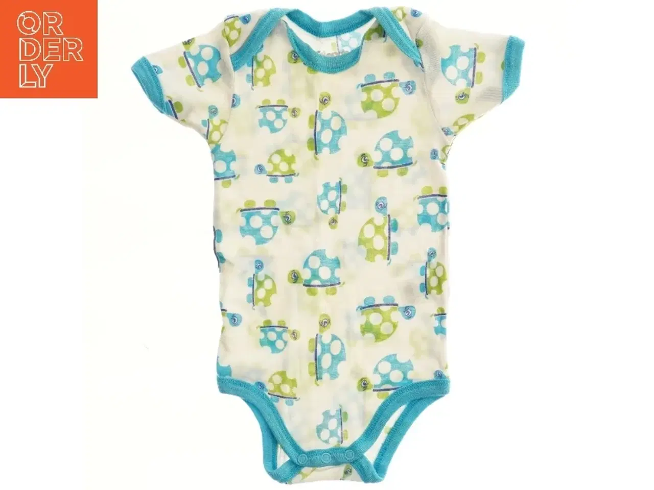 Billede 2 - Uld. Babystocking med skildpaddeprint fra Friends (str. 86)