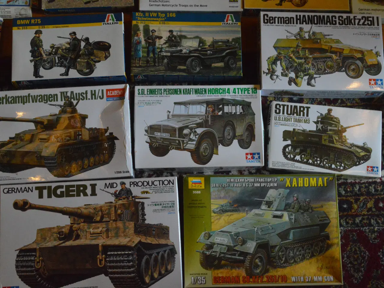 Billede 5 - Stor samling af modelbyggesæt fra 2. verdenskrig