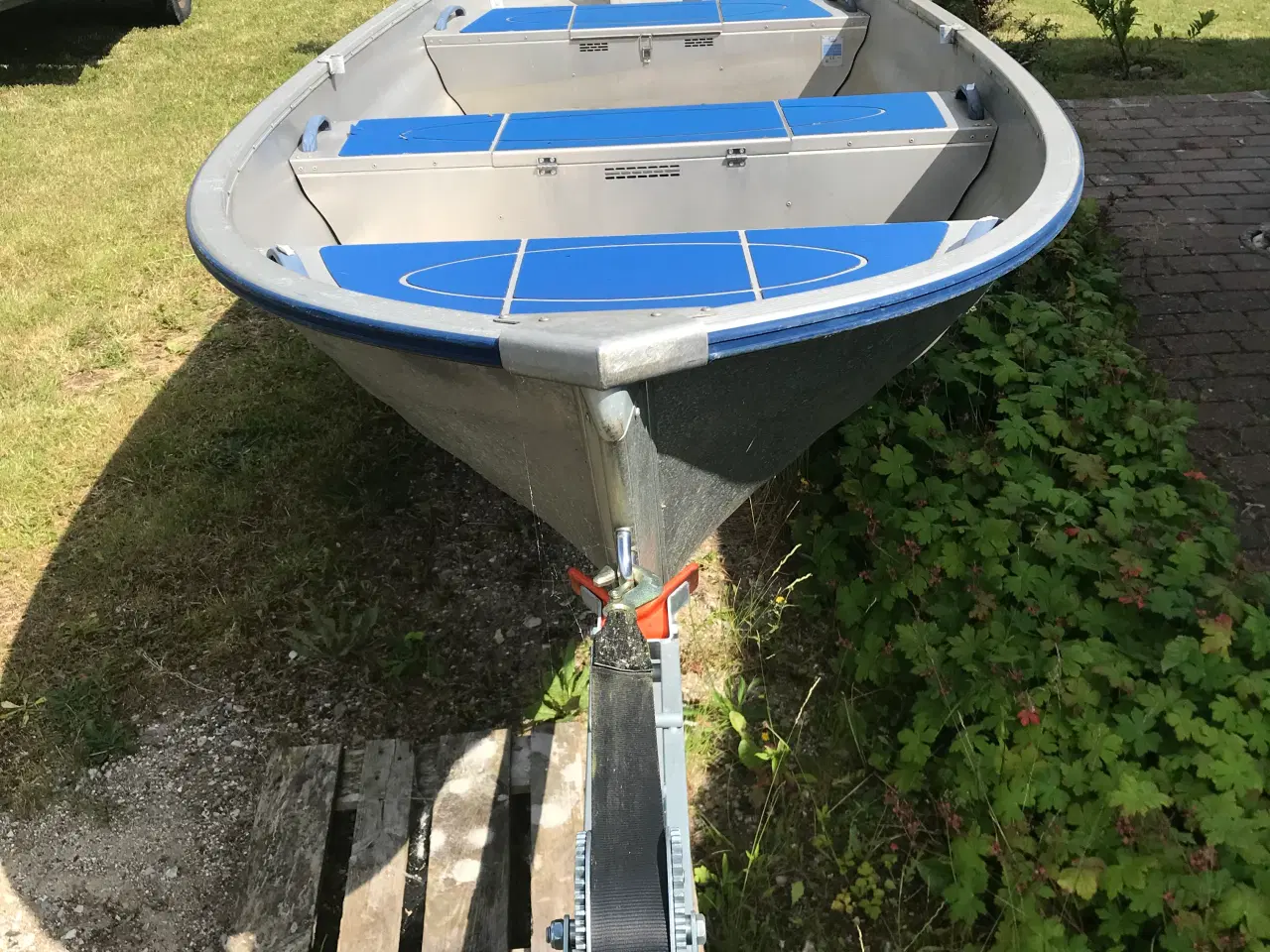 Billede 2 - Alu jolle/Linder med motor