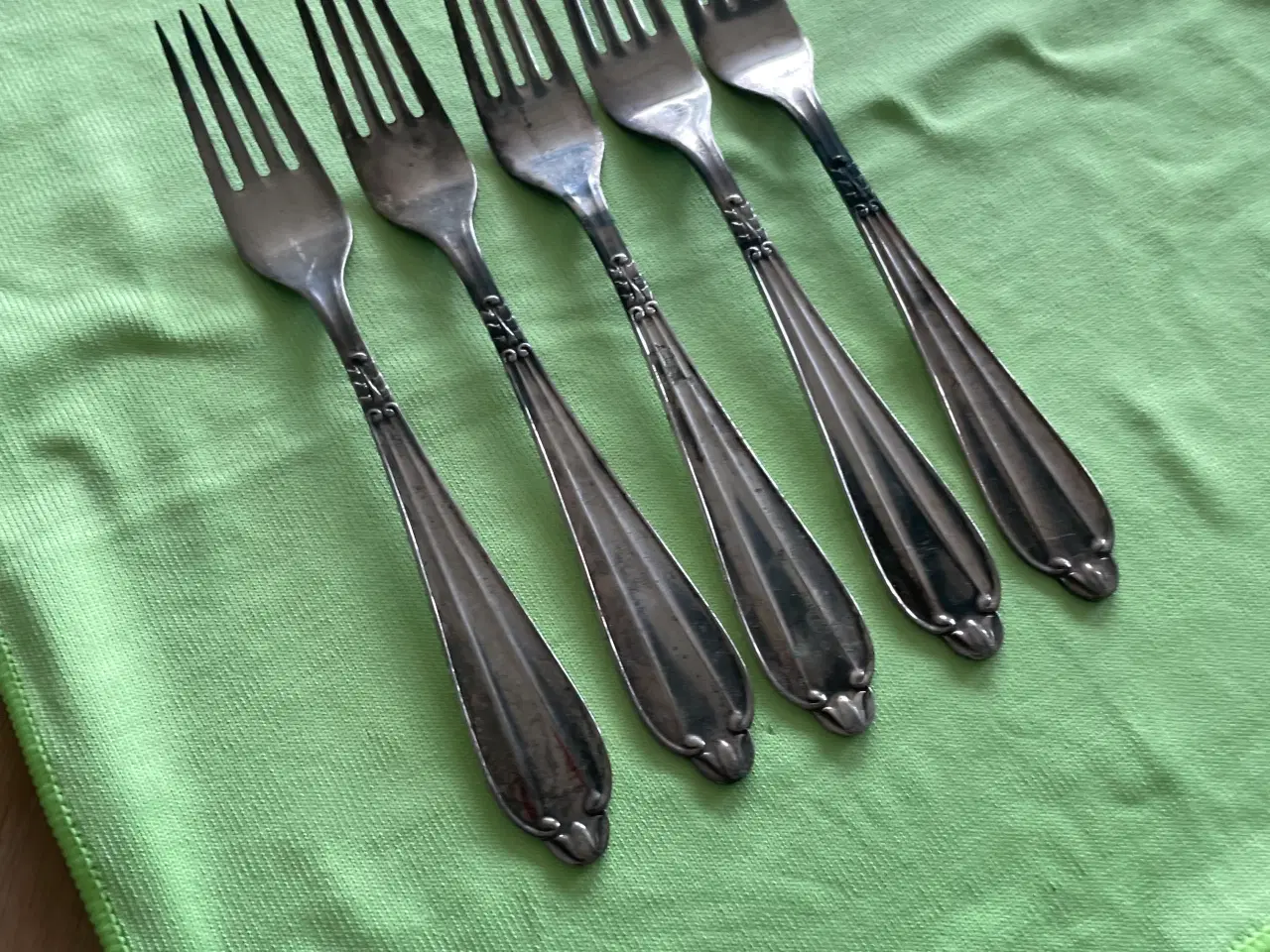 Billede 2 - 5 gafler - sølvplet