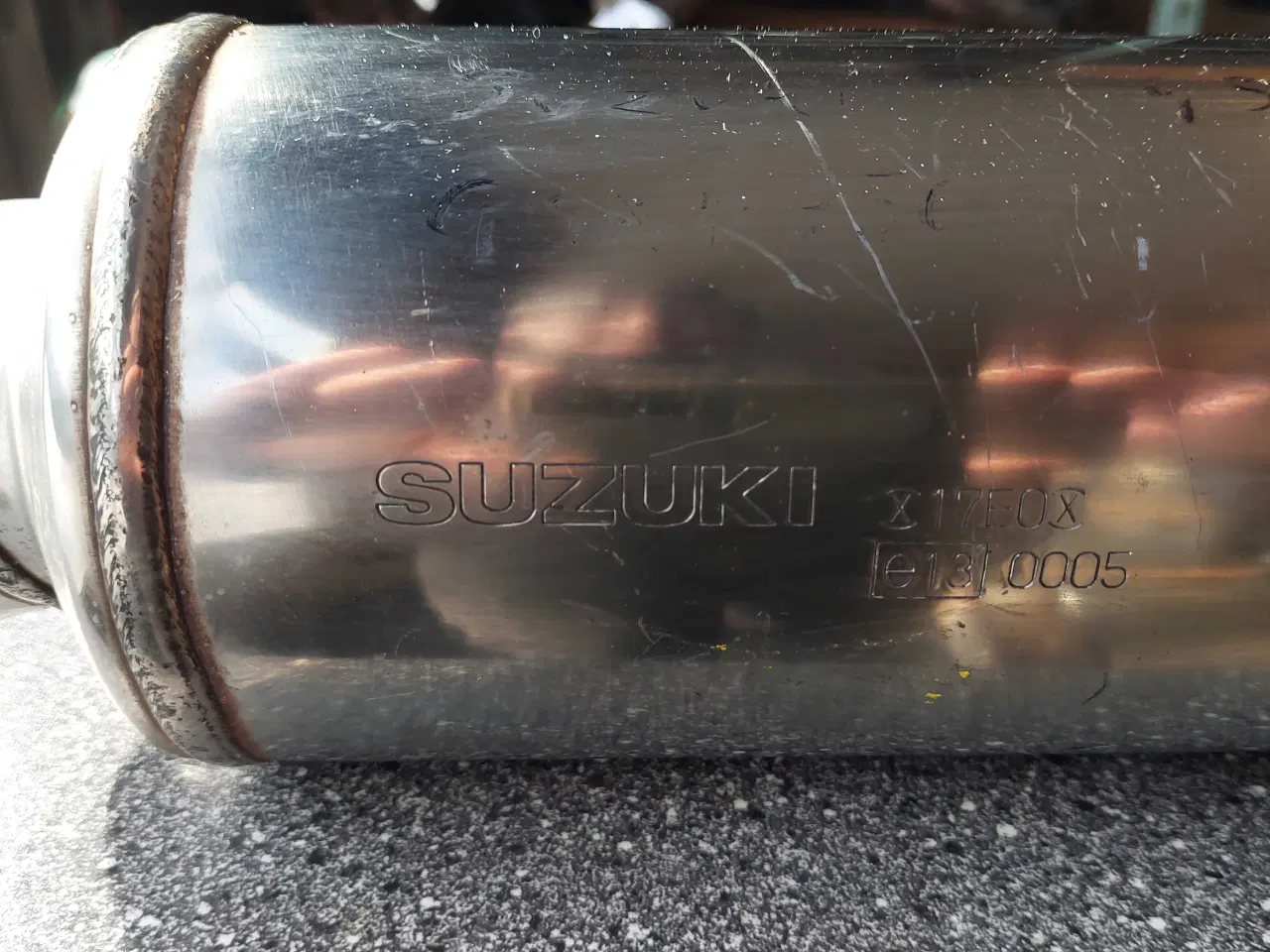 Billede 1 - Suzuki Gsxr 750 1993  udstødning 