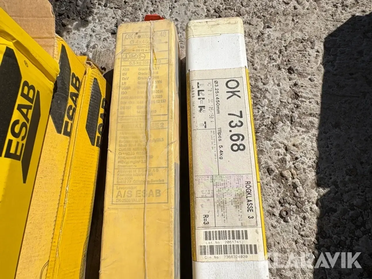 Billede 12 - Svejse elektroder ESAB - 7 pakker