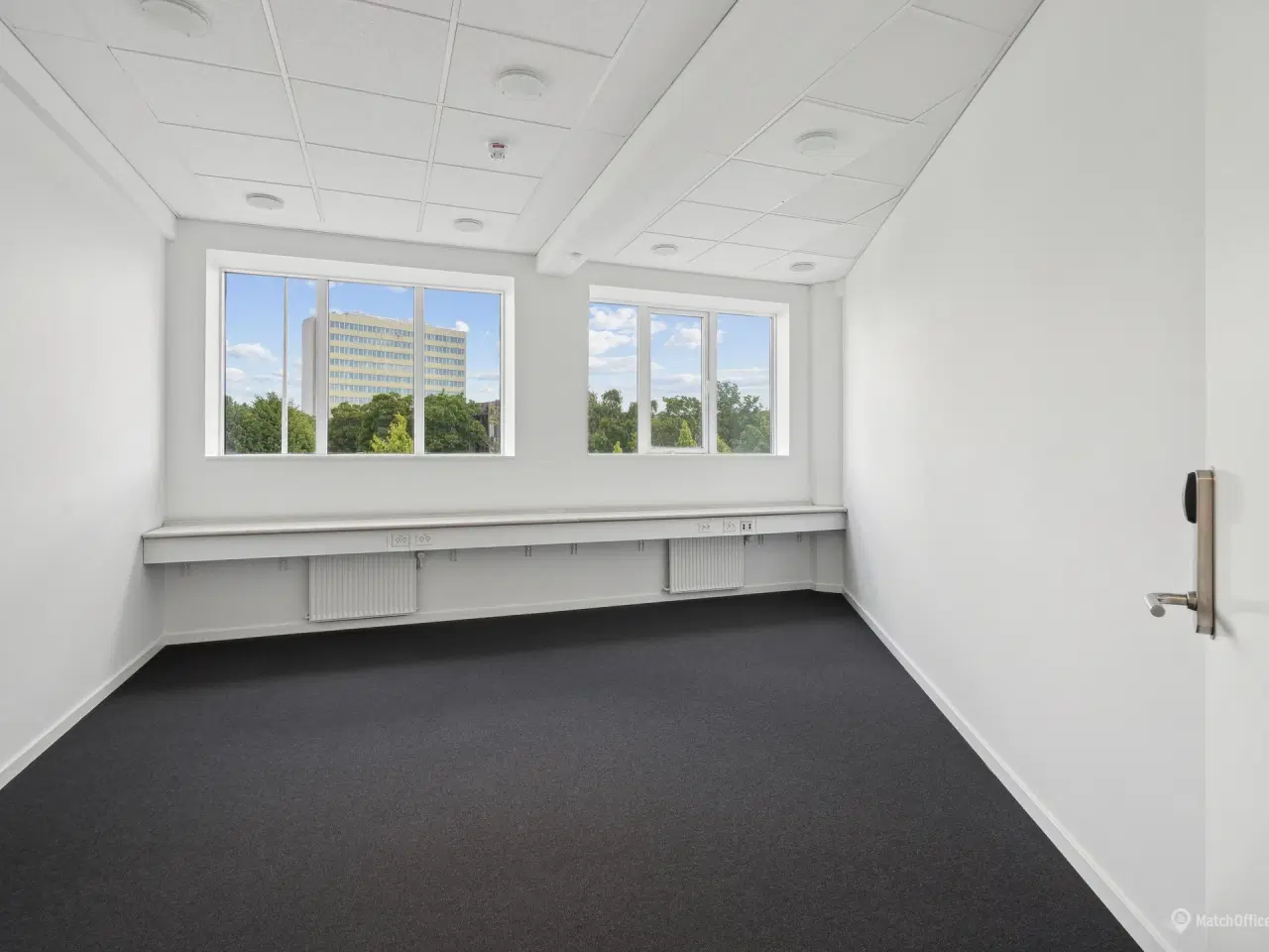 Billede 13 - Kontorlejemål med byudsigt over jernbanen og Grønttorvet