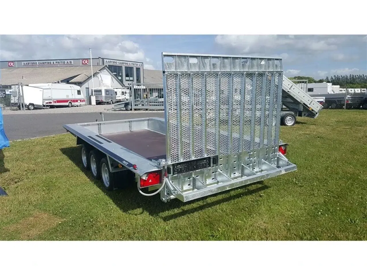 Billede 3 - 0 - Martz Builder 3 4018 3500 kg 3 akslet   Maskintrailer Builder 3 4018 3 akslet 3500 kg