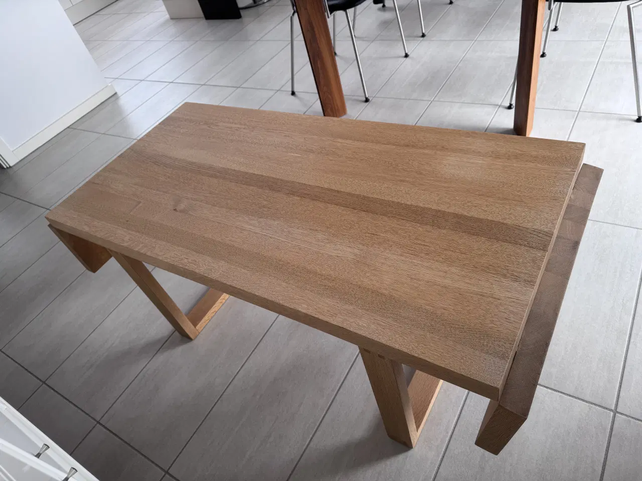 Billede 4 - Sofabord i massiv egetræ