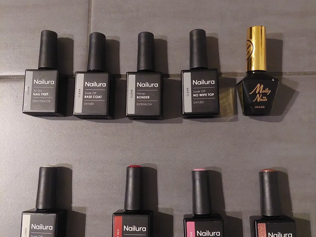 Billede 1 - UV neglesæt Nailura