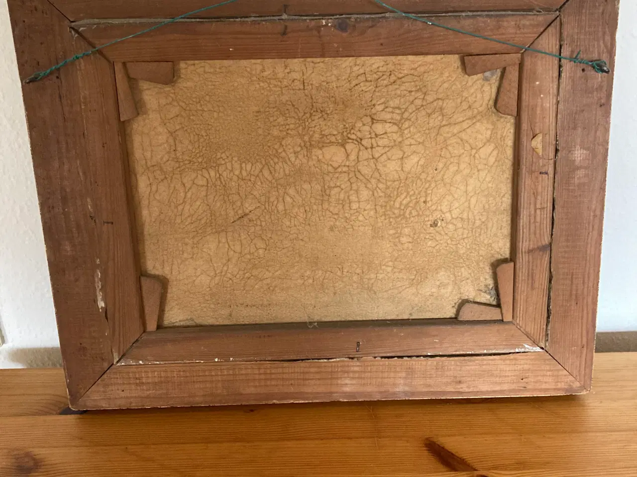 Billede 3 - Maleri af stråtækt ved vej