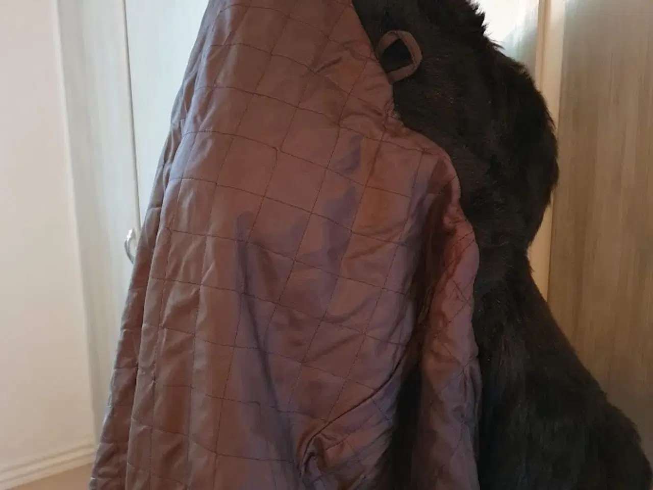 Billede 6 - Frakke i pels - Fake Fur - str. 46