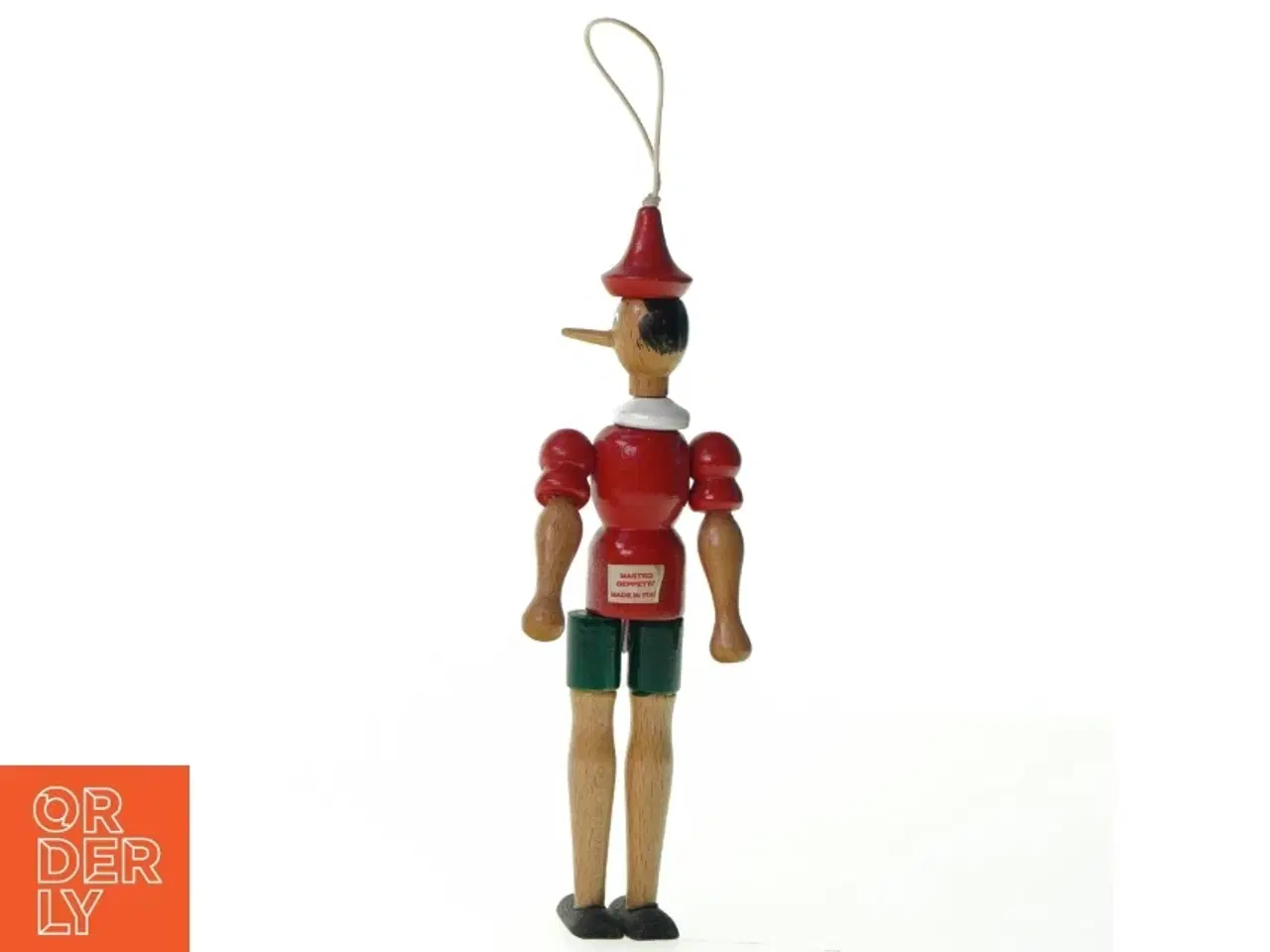 Billede 4 - Pinocchio figur til ophæng fra Mastro Geppetto (str. 20 x 5 cm)