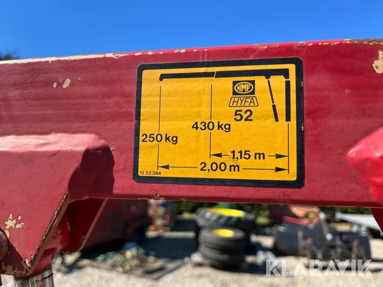 Billede 8 - Boogietrailer Humbaur 2000kg - med kran