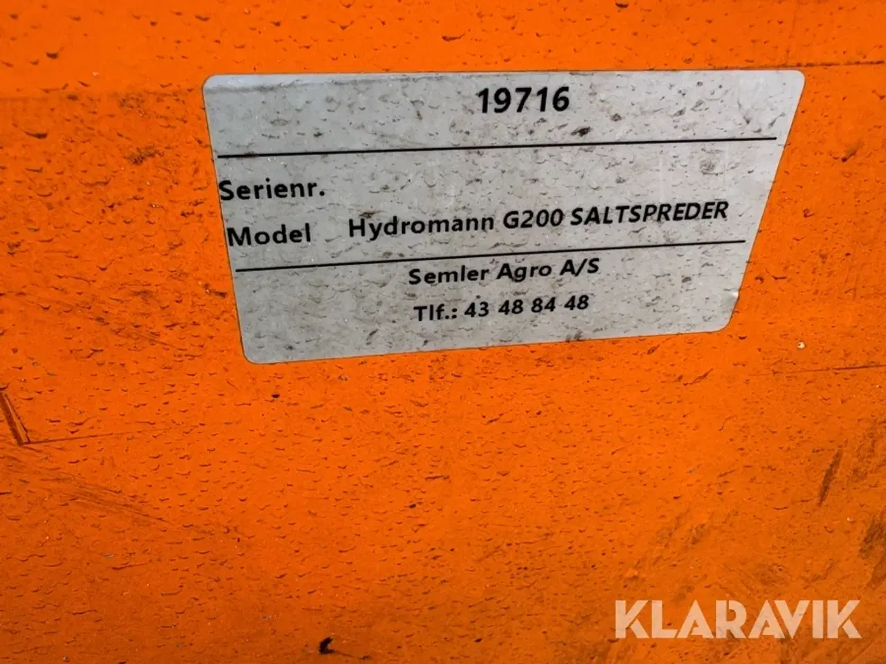 Billede 5 - Saltspreder Hydromann G 200