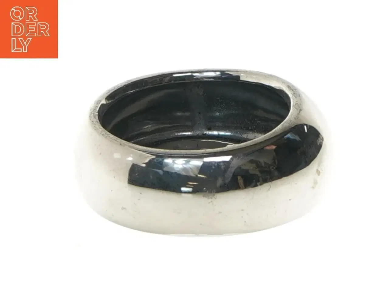 Billede 1 - Stilfuld vase i rustfrit stål fra Menu (str. Ø 10 cm)